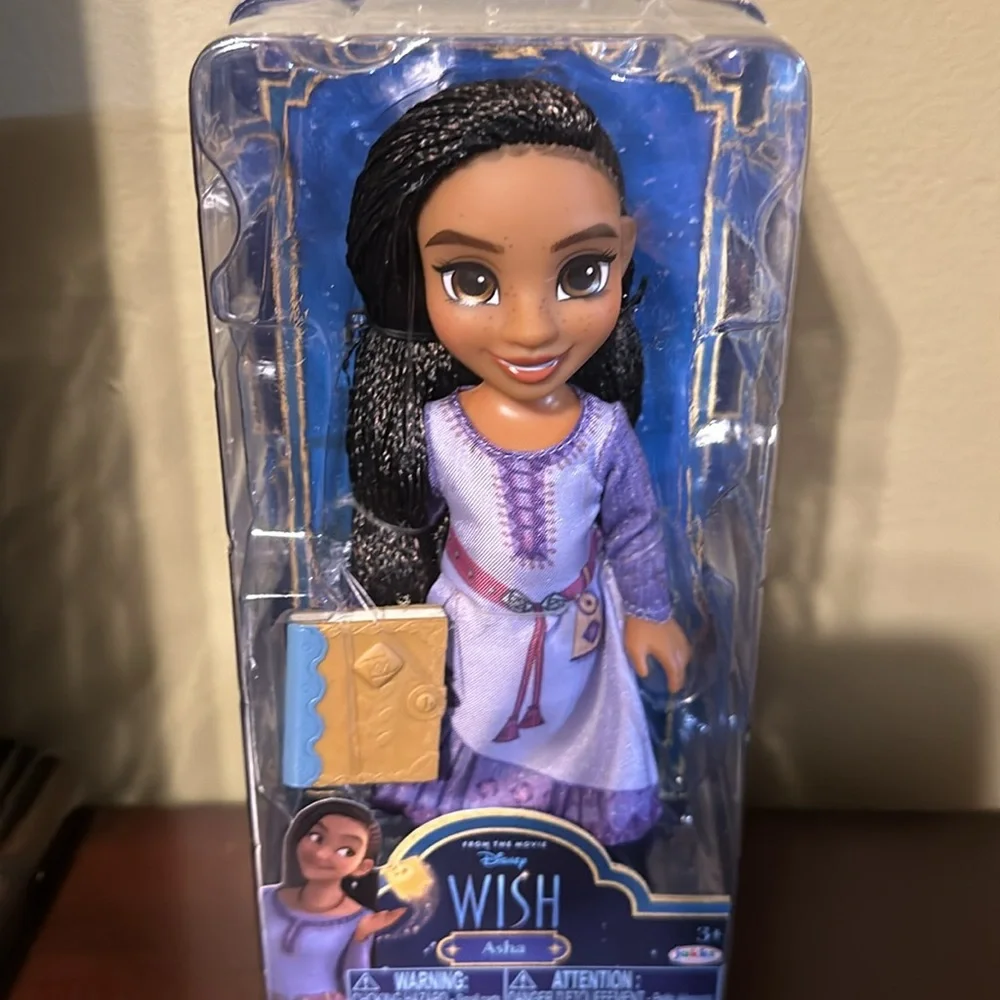 Disney wish. Doll. Asha. Petite. 6”. New - Picture 3 of 4